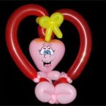 heart balloon animal