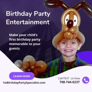 Balloon Entertainer for Kids Birthday Parties